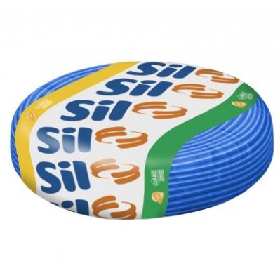 CABO FLEX SIL  4,00 MM 100M AZUL RL 1