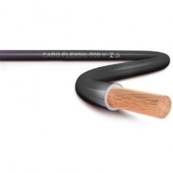 CABO FLEX SIL 750V  10,00 MM PRETO MT MT 1