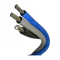 CABO MULTI 3PLEX 1,0KV 10MM NEUT ISOL PT/CZ/AZ RL 1
