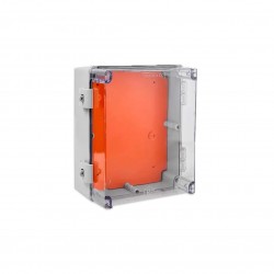 CAIXA ROHDBOX 250X200X130MM TRANSP IP68 COMPLET CZ PC 1