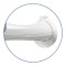 CANO P/DUCHA PVC LORENZETTI BRANCO PC 1