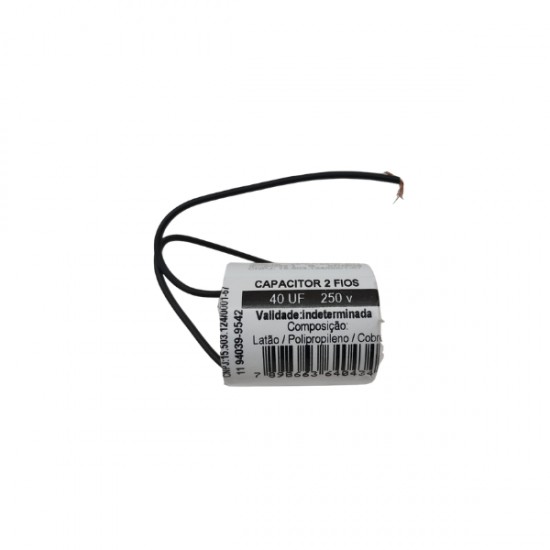 CAPACITOR  40,0UF 250V PC 1