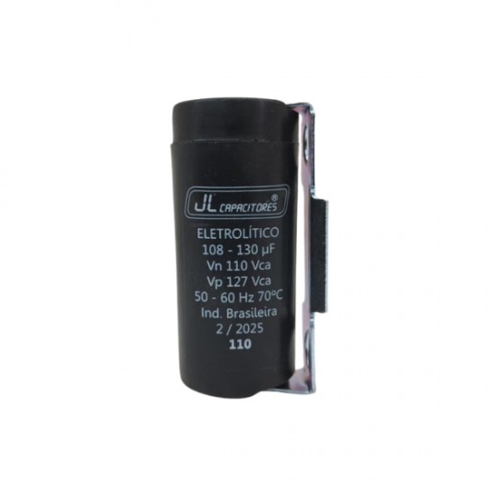 CAPACITOR J.L 108-130 127V C/SUP+TAMPA PC 1