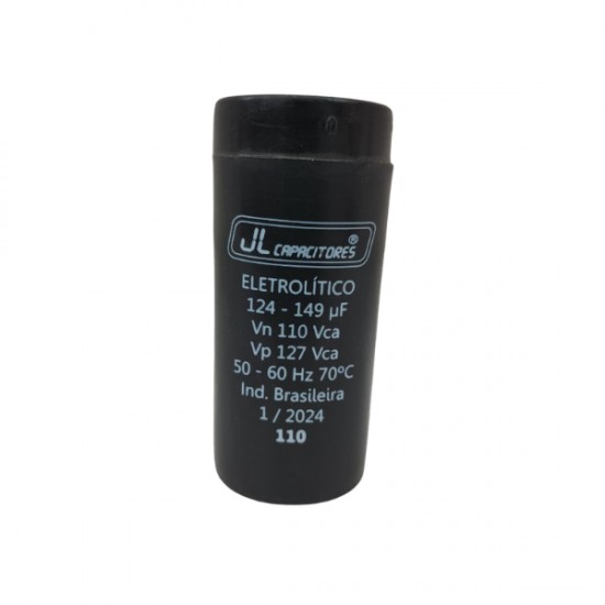 CAPACITOR J.L 124-149 127V C/SUP+TAMPA PC 1