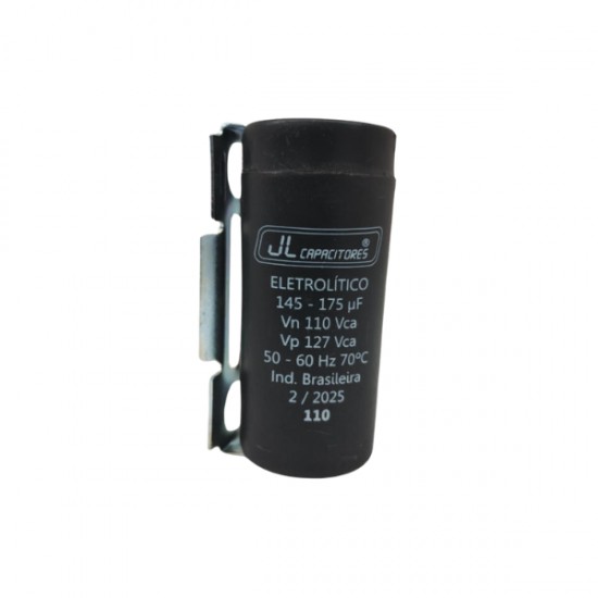CAPACITOR J.L 145-175 127V C/SUP+TAMPA PC 1
