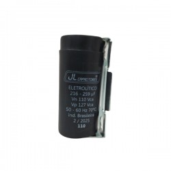 CAPACITOR J.L 216-259 127V C/SUP+TAMPA PC 1