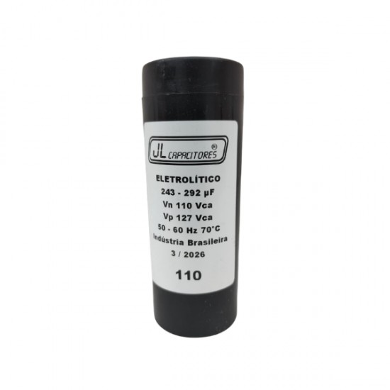 CAPACITOR J.L 243-292 127V C/SUP+TAMPA PC 1