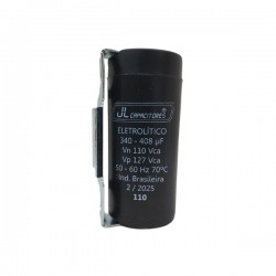 CAPACITOR J.L 340-408 127V C/SUP+TAMPA PC 1