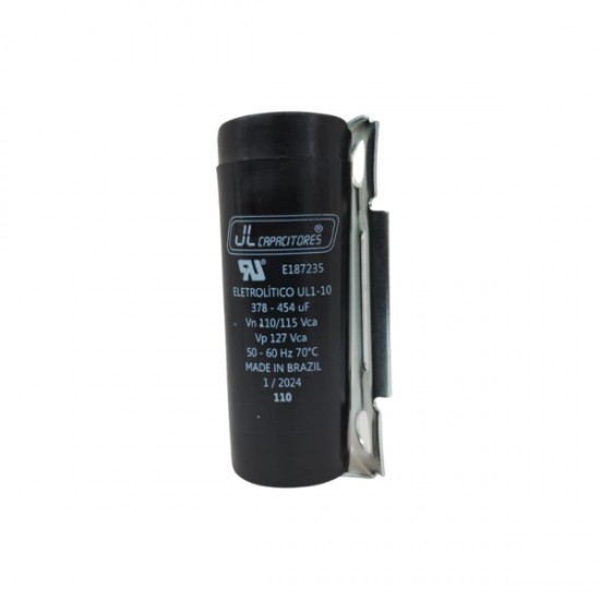 CAPACITOR J.L 378-454 127V C/SUP+TAMPA PC 1