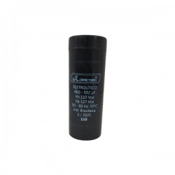 CAPACITOR J.L 460-552 127V C/SUP+TAMPA PC 1