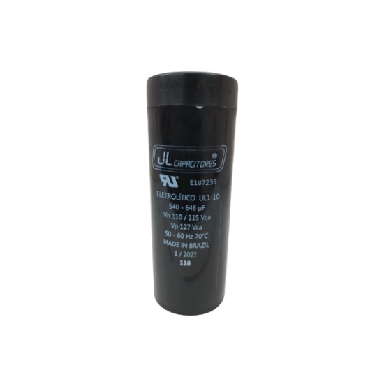 CAPACITOR J.L 540-648 127V C/SUP+TAMPA PC 1