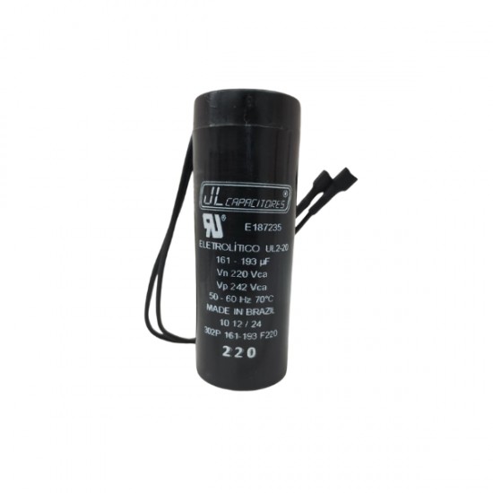 CAPACITOR.J.L 161-193 220V C/SUP+TAMPA PC 1
