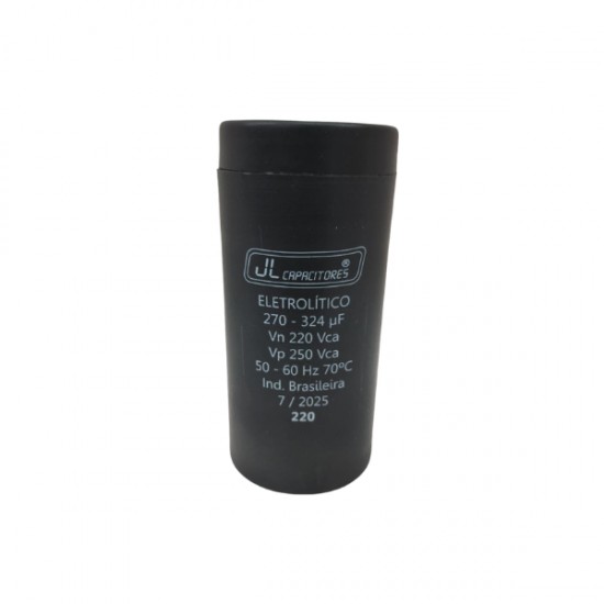 CAPACITOR.J.L 270-324 220V C/SUP+TAMPA PC 1