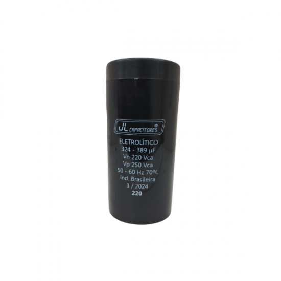 CAPACITOR.J.L 324-389 220V C/SUP+TAMPA PC 1