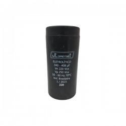 CAPACITOR.J.L 340-408 220V C/SUP+TAMPA PC 1