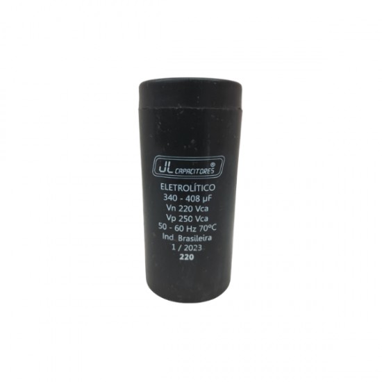 CAPACITOR.J.L 340-408 220V C/SUP+TAMPA PC 1