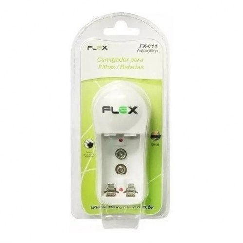 CARREG.PILHA FLEX  AA/AAA/9V FX-C11 PC 1