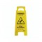 CAVALETE AMARELO 27X65 CUIDADO PISO MOLHADO CF 1