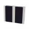CENTRINHO BIKI PVC S/BAR 16 DISJ EMB BR/FUME UN 1