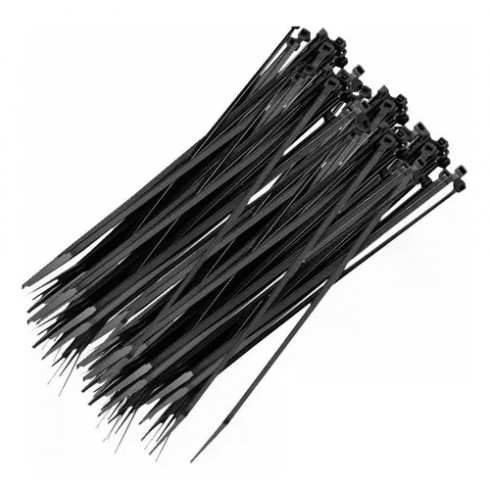 ABRACADEIRA NYLON JNG 4,8 X 250 MM PT C/100 PCTE 1