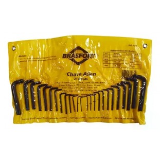 CHAVE ALLEN BRASFORT JOGO 1,0 A 10 MM 8289 PC 1