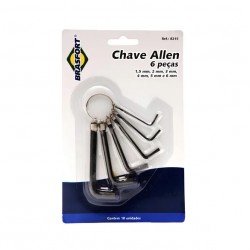 CHAVE ALLEN BRASFORT JOGO 1,5 A 06 MM 8215 PC 1