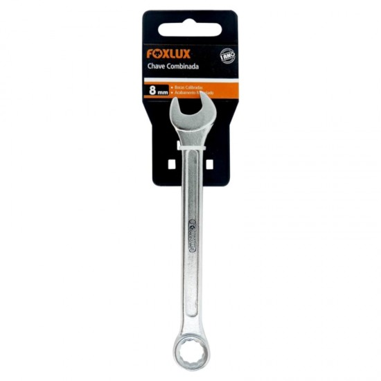 CHAVE COMBINADA FOXLUX 08 MM 54.42 PC 1