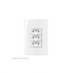 CJ MARGIRIUS SLEEK 3 TOMADA 10A 18663 PC 1