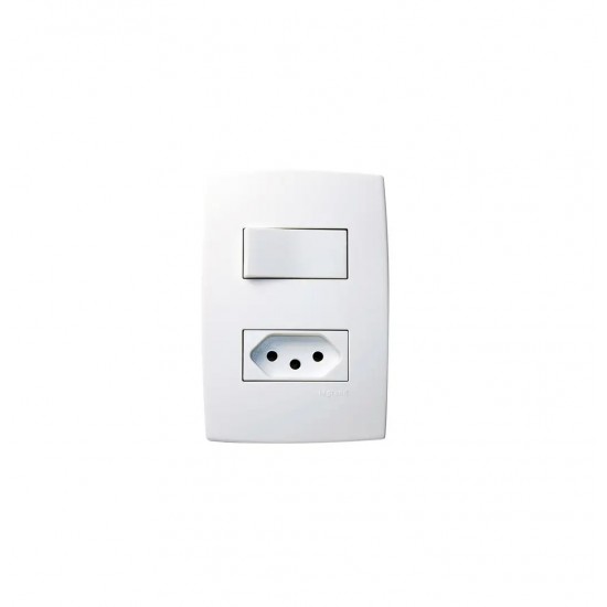 CJ PIAL PLUS C/P 1 INT SIMPLES 1 TOMADA 10A 615074 PC 1