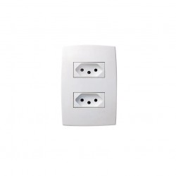 CJ PIAL PLUS C/P 2 TOMADAS 10A 615075 PC 1