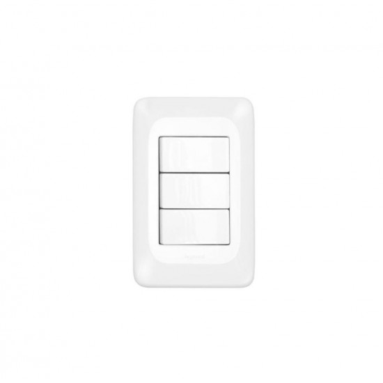 CJ PIAL POP C/PL 3 INT SIMPLES 10A LGX111 PC 1