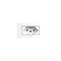 CJ.ALUMBRA MOVEL PRO BCA 1 TOMADA 10A 85078 PC 1