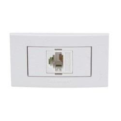 CJ.ALUMBRA MOVEL PRO BCA 1 TOMADA RJ11 85121 CF 1