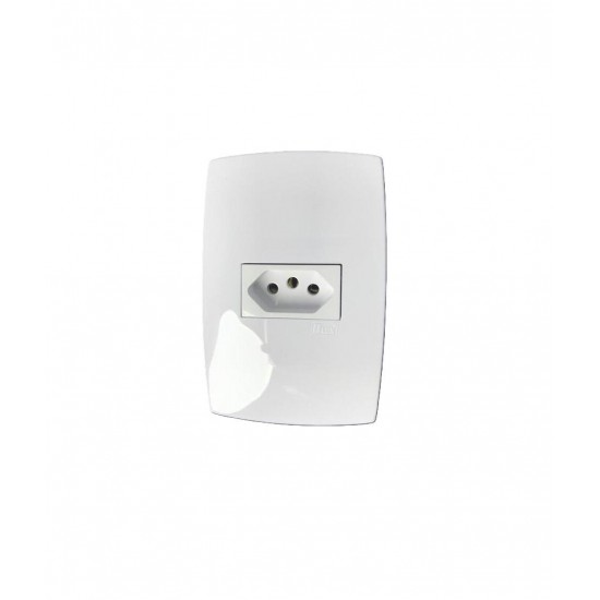 CJ.BLUX HOME BC 4X2 C/P 1 TOMADA 10A HOR 10452-3 PC 1