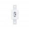 CJ.FAME BLANC S/P 1 TOMADA 10A 1335 PC 1