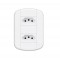 CJ.FAME BLANC+ 2 TOMADAS DISTANCIADA 10A 3919 PC 1