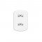 CJ.FAME BLANC+ 2 TOMADAS DISTANCIADA 20A 3920 PC 1