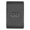 CJ.FAME HABITAT BLACK 1 TOMADA 10A 4052 PC 1