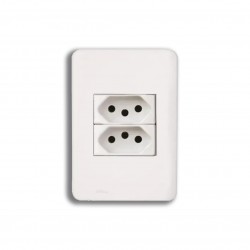 CJ.PERLEX AROS C/P 2 TOMADAS 20A 7315/15 PC 1