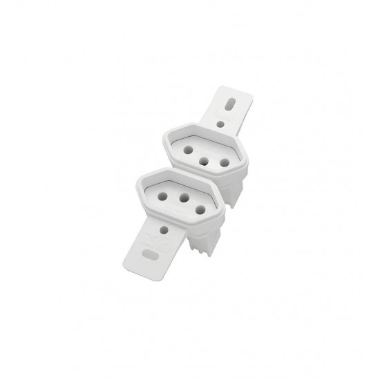 CJ.POLLAR S/PL 2 TOMADAS 10A PC 1
