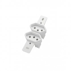CJ.POLLAR S/PL 2 TOMADAS 20A PC 1