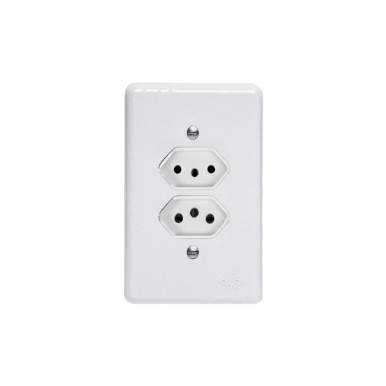 CJ.PUMALUX 4X2 C/P 2 TOMADA 10A 2311/11 CF 1