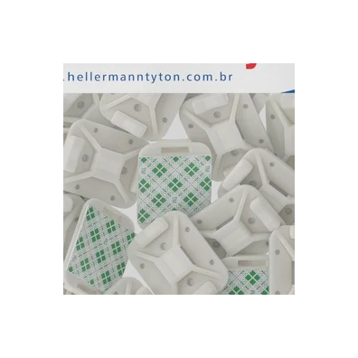 CLIPS FIX AUTO ADESIVA HELLERMANN C/20 NAT LKCS/A PCTE 1