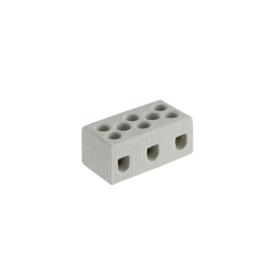CONECTOR BRASFORT PORCEL TRIFASICO 10MM 8610 PC 1
