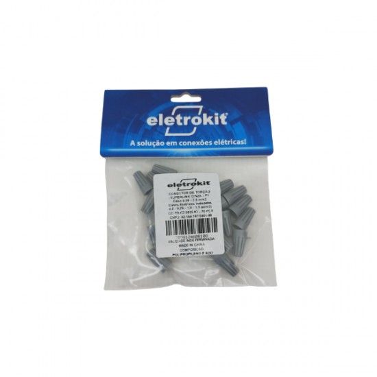 CONECTOR TORCAO ELETROKIT C/20 0,75- 2,50 CZ CART CART 1