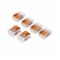 CONECTOR EMENDA WAGO  2VIAS 4,0MM C/6 221-412 INC PCTE 1