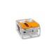 CONECTOR EMENDA WAGO  2VIAS 6,0MM 221-612 INCOLOR PC 1