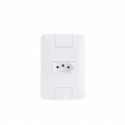 CONJ ARIA C/P 1 TOMADA 10A BR 41010 PC 1