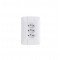 CONJ ARIA C/P 3 TOMADAS 10A BR 41076 PC 1