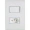 CONJ LIZ C/P BCO 1 INT PARALELO 1TOMADA 20A 170048 CF 1